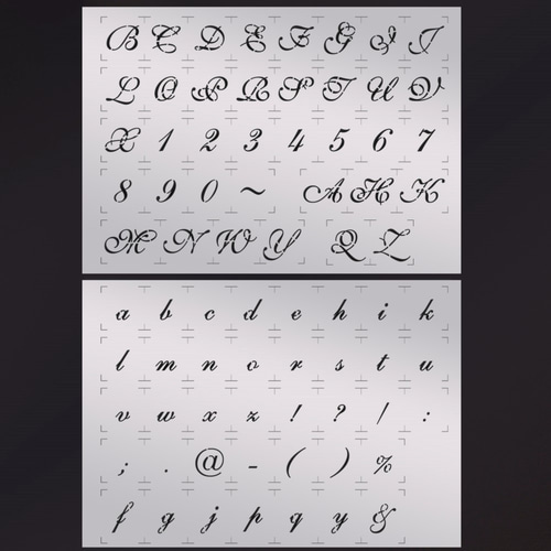 インプレスアート Stargazer 大文字 小文字 セット (おまけ付き) インプレスアート Stargazer 大文字 小文字 セット (おまけ付き)