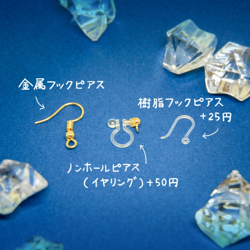 ミニチュアクリームソーダ《メロン味》ピアス＆イヤリング ❁喫茶店の