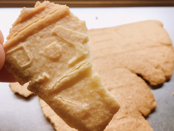 【カタヌカナイ】ヒエログリフ「輝くように赤い布・丘」2種セット | 親子で楽しい簡単スタンプクッキー型 4枚目の画像