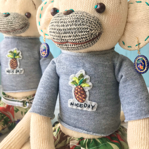 きせかえソックモンキー‼男女ペア❤︎バッグ付き【オーダーも受付中