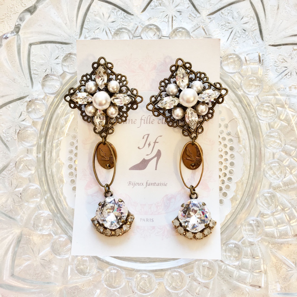 『 Amour 』Pierce & Earring : 『アムール』ピアス