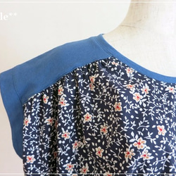 【sale!】Navy flower* CIELプルオーバー 5枚目の画像