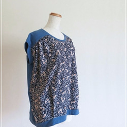 【sale!】Navy flower* CIELプルオーバー 6枚目の画像