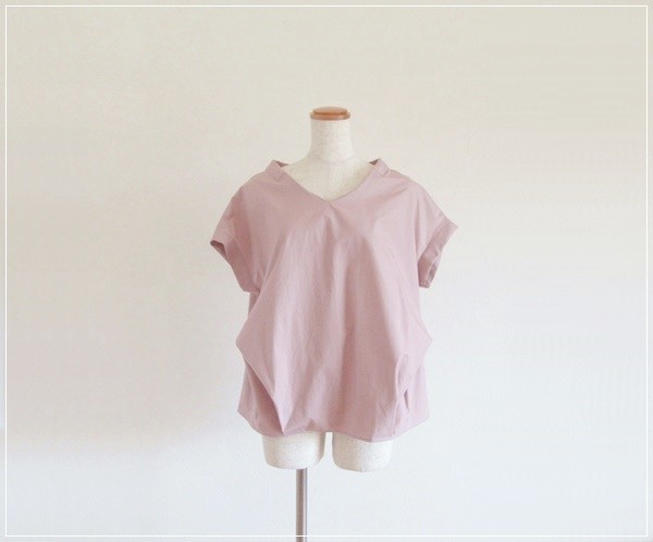 【特集掲載】さくら色* フロントタックブラウス