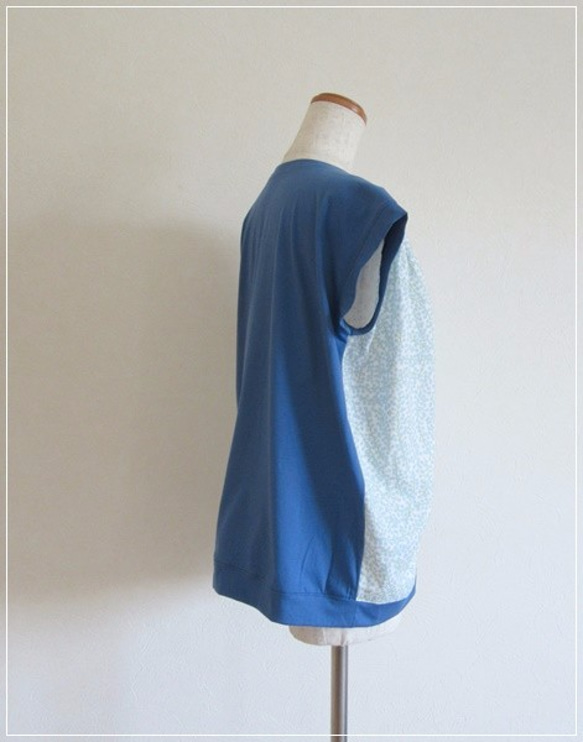 【sale!】RoyalBlue* ミモザのCIELプルオーバー 5枚目の画像