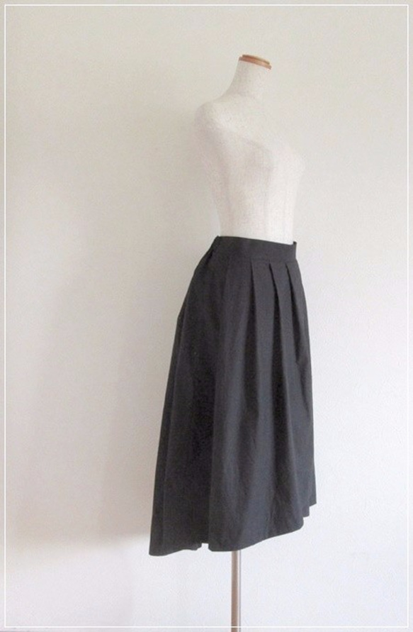 【再販】black* フィッシュテールラップスカート 7枚目の画像