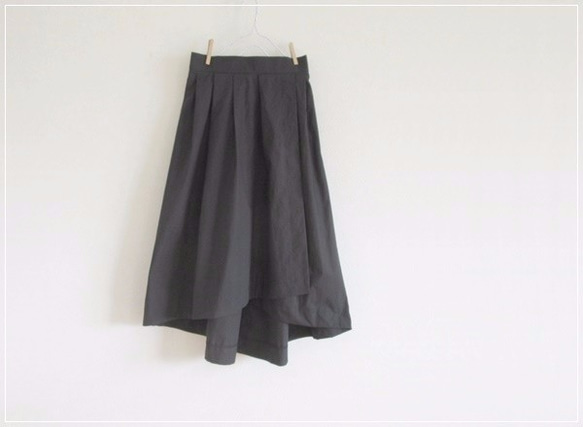 SU〜さま専用：black* フィッシュテールラップスカート 1枚目の画像