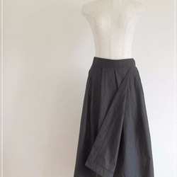 SU〜さま専用：black* フィッシュテールラップスカート 4枚目の画像