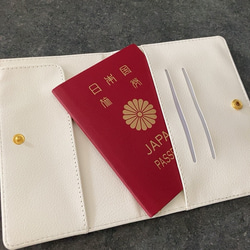 タテの糸とヨコの糸 パスポートケース 6枚目の画像