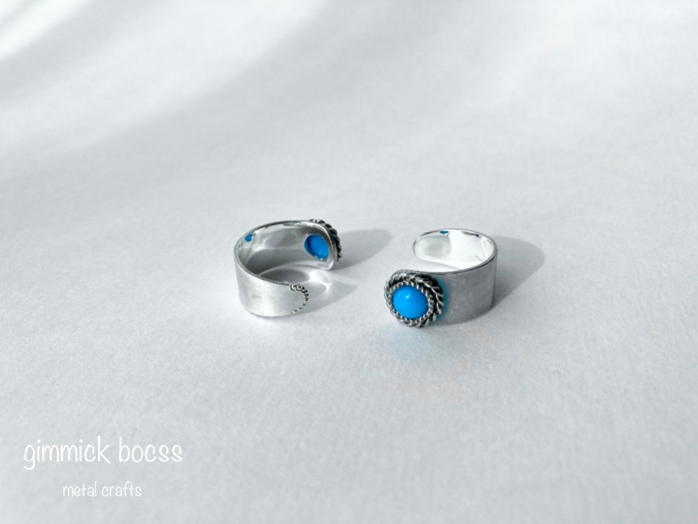 Blu Turchese / ブル・トゥルケーゼ　トルコ石のシルバーリング