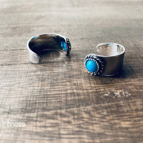 Blu Turchese / ブル・トゥルケーゼ トルコ石のシルバーリング 指輪