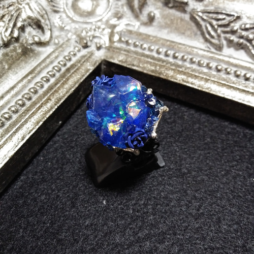 oriental jewelry 水晶　薔薇　リング oriental jewelry 水晶 薔薇 リング