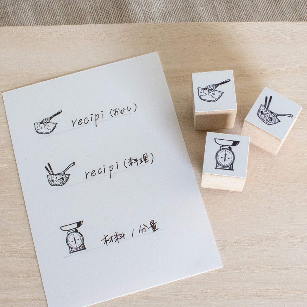 Nico-Recipe スタンプセット（nico number set - Nico-Recipe