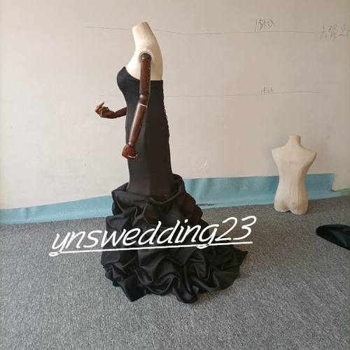 高品質！ 抜群のおしゃれ見え パーティードレス マーメイドライン 2次  