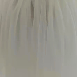美品！ オーバードレス/スカートのみ ホワイト レース ロングトレーン 3枚目の画像