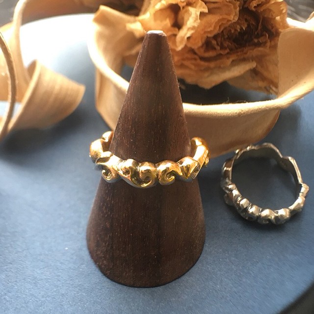 Arabesuque Ring：BRASS