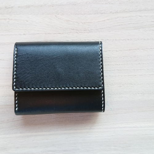 即日発送 受注生産＊ 手縫いの三つ折り財布 栃木 スタンダード ＃1ー2 小物