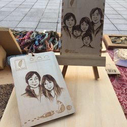 woodの燃焼、燃焼、焼画、木材はがき、ペットの絵、肖像画、新鮮な自然のログカード 10枚目の画像