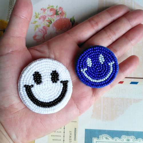 sold!! ハンドメイド ペール缶 ニコチャン スマイル