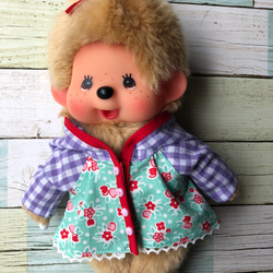 モンチッチ 帽子マイチッチ サイズのボンネット(ウサギさん