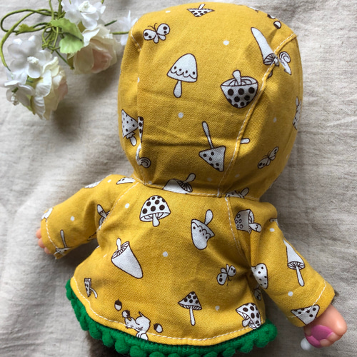 キノコのパーカー モンチッチ サイズ ぬいぐるみ amedamatoys 通販
