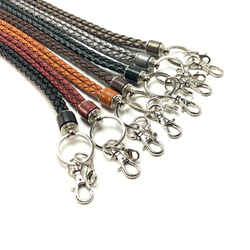 本革ヌメシュリンクネックストラップ クラシックかわいい スマホ