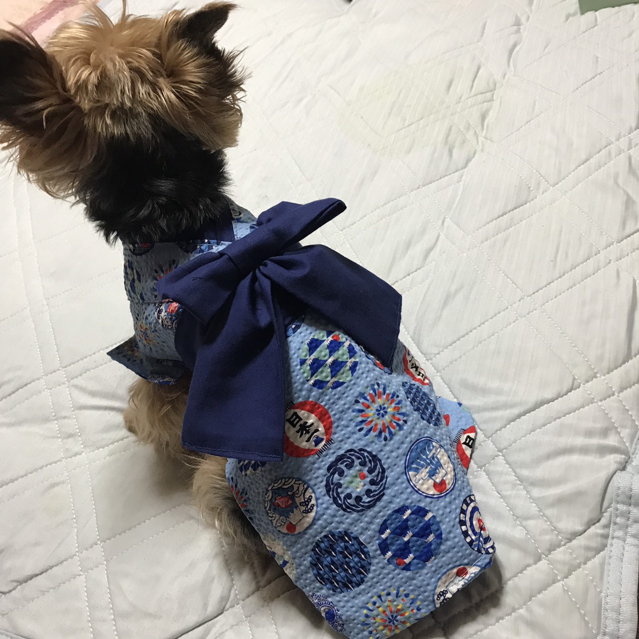 【オーダーページ】犬服　浴衣（着物）　ハンドメイド　男の子　小型犬　大型犬 楽天市場】犬服 春 夏 犬用 浴衣 和装 綿質 小型犬 ペット 服 男の子