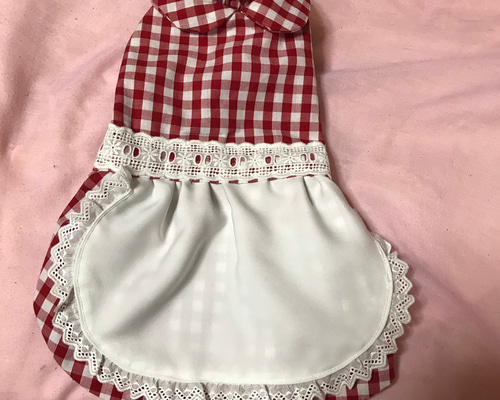犬服 ギンガムワンピとエプロン 楽天市場】SALE セール 犬服 夏 夏服 ドッグウェア きゃんナナ