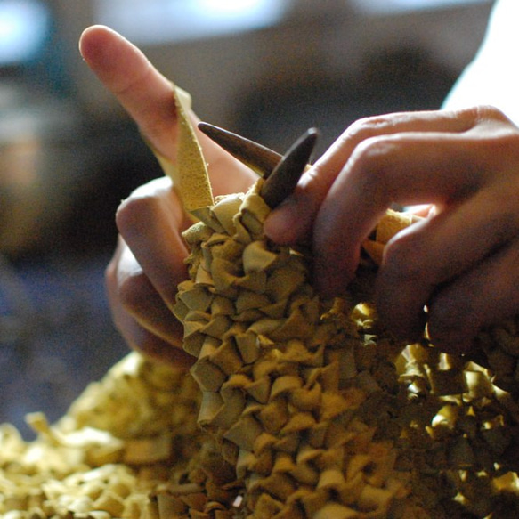 【受注制作】embrace（エンブレイス） 手編み　レザーニッティング 　ビッグトートBag Knitting