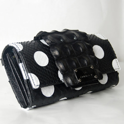 EMBRACE エンブレイス パイソンレザー クロコダイルレザー ボストンバッグ EMBRACE(エンブレイス)パイソンxクロコ長財布