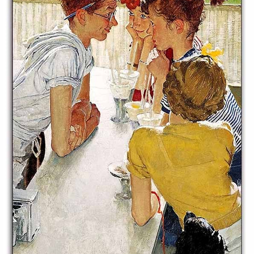 ノーマンロックウェル Norman Rockwell 「AUTUMN」