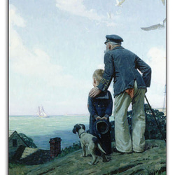 015-Norman Rockwell ノーマン・ロックウェル メタルプレート ブリキ板