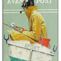 029-Norman Rockwell ノーマン・ロックウェル メタルプレート