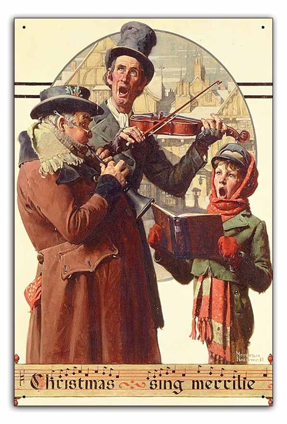 015-Norman Rockwell ノーマン・ロックウェル メタルプレート ブリキ板