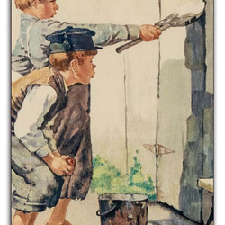 018-Norman Rockwell ノーマン・ロックウェル メタルプレート