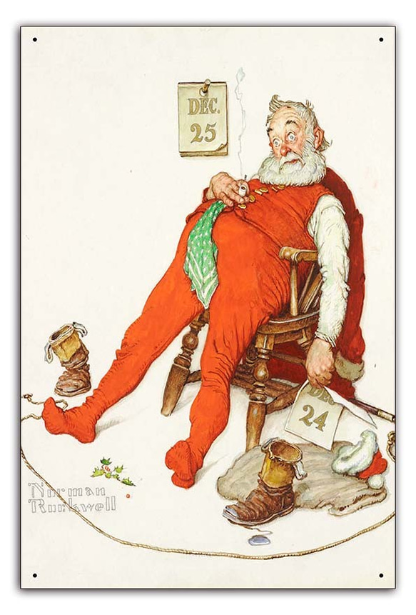 031-Norman Rockwell ノーマン・ロックウェル メタルプレート ブリキ板