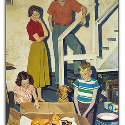 036-Norman Rockwell ノーマン・ロックウェル メタルプレート ブリキ板