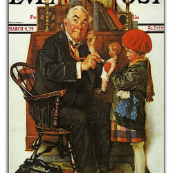 040-Norman Rockwell ノーマン・ロックウェル メタルプレート