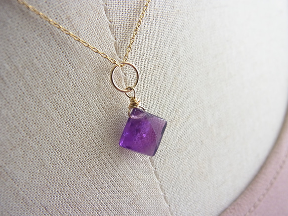 Amethyst＊diamond＊14kgf 1枚目の画像