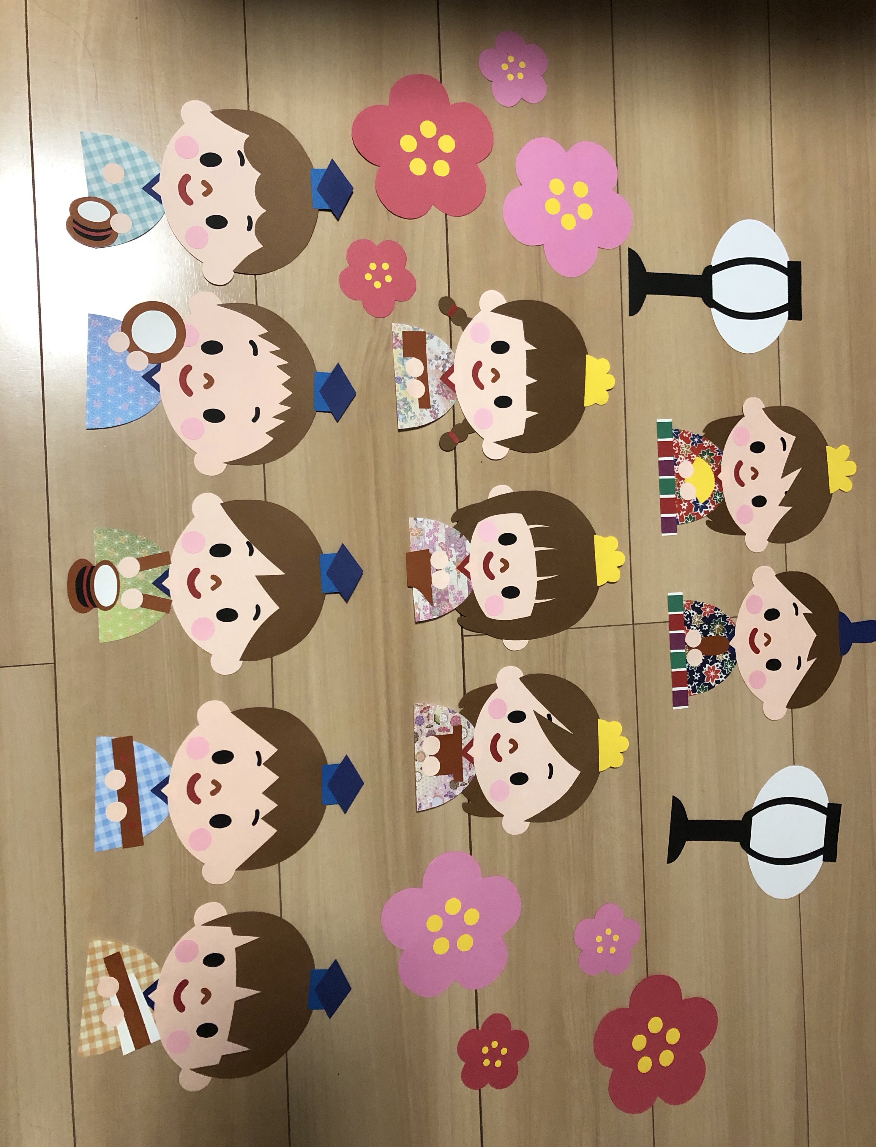 ピッピ/河田紫峰/雛図/ひな祭り図/桃の節句/掛軸/名家伝来/AE-224