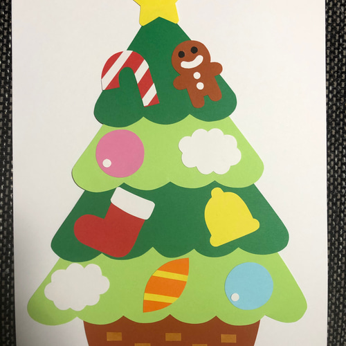 壁面飾り 大きめ クリスマス 型紙 もーもー 通販 11633995