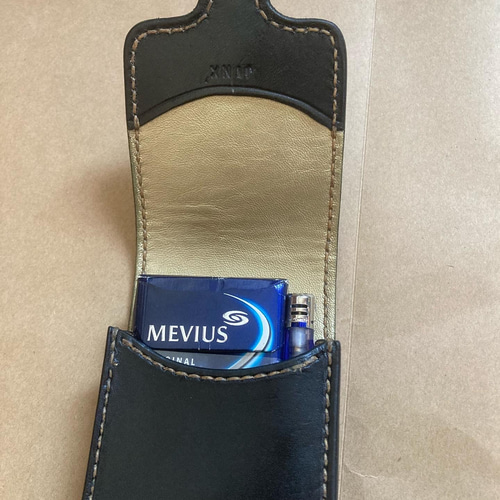 五芒星のカービング タバコケース／シガレットケース アイコスケース