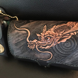 五芒星のカービング タバコケース／シガレットケース アイコスケース