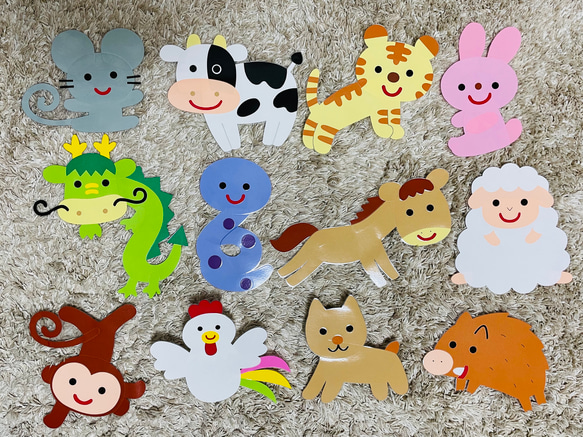 干支 壁面 1月 冬 その他素材 ayano 通販 12617202｜Creema(クリーマ