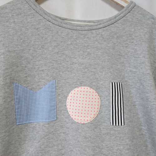 MOI パッチワーク トレーナー スウェット・トレーナー kiritori 通販  