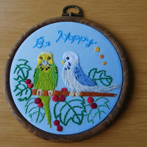 刺繍 壁飾り 7b7a4c15b1ee1b15d83b94eea81102