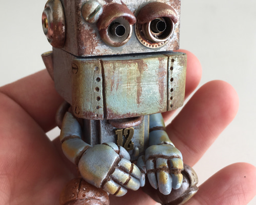 旧世界 ロボットNo.01 受注生産中 その他置物 スタジオ旧世界 通販