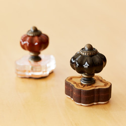 服やおむつにも！Elegant お名前スタンプ(Mサイズ) 6枚目の画像