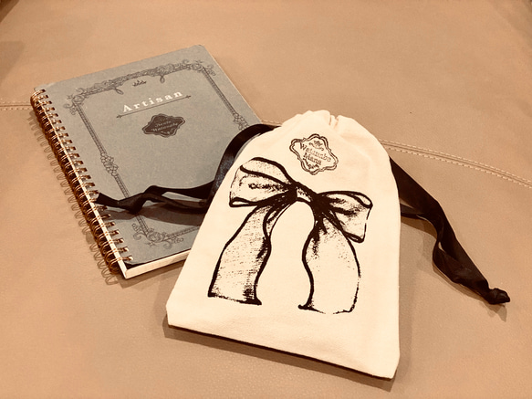 服やおむつにも！Elegant お名前スタンプ(Mサイズ) 9枚目の画像