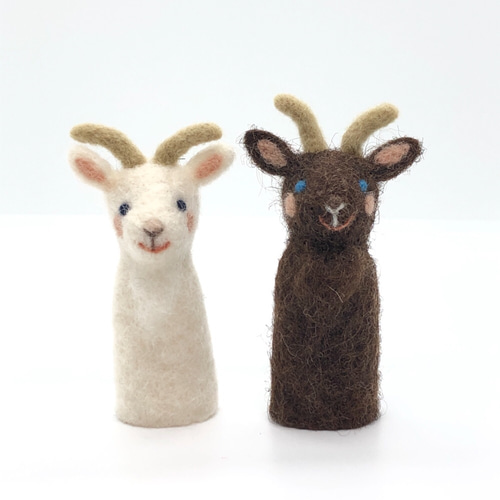 Merry様 ヤギさん 羊毛フェルトストラップ 【公式通販】